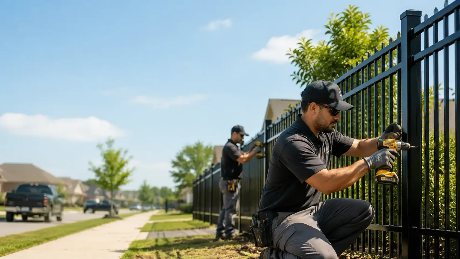 Metal Fence Installation in Memphis, NY